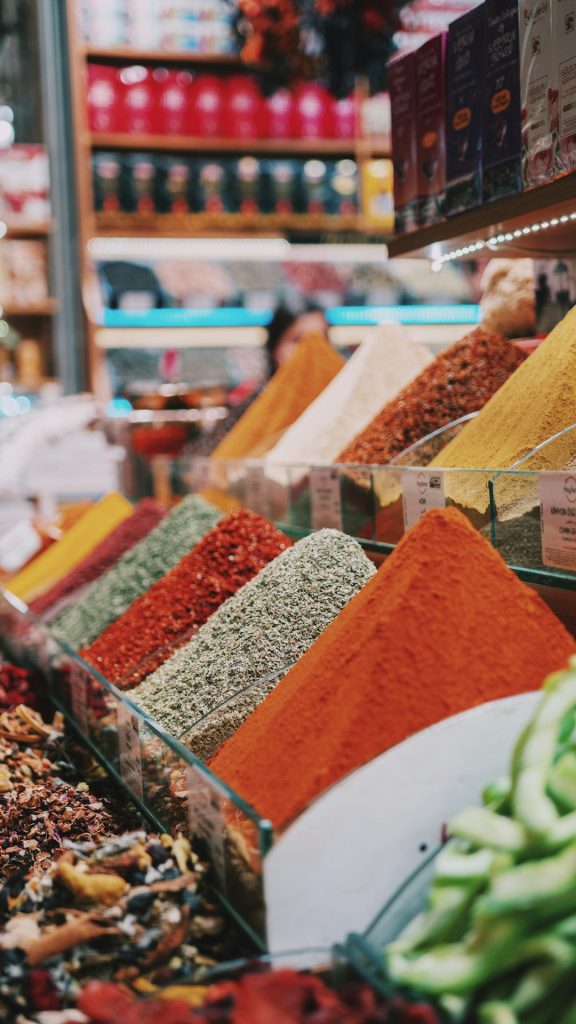Spices shop at the Spice Bazaar